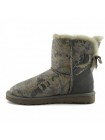 UGG Bailey Bow Snake Grey