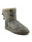 UGG Bailey Bow Snake Grey