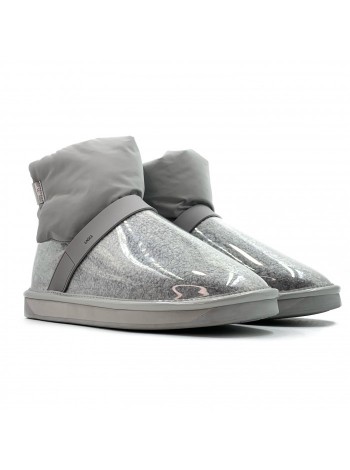 Ugg Clear Kids Quilty Boot Grey