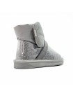 Ugg Clear Kids Quilty Boot Grey