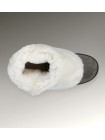 UGG Australia Bailey Button Triplet Bomber Jacket Chocolate Угги с тремя пуговицами шоколадные бомберы