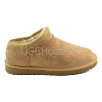 UGG Women's Classic Slipper Chestnut Домашние тапочки угги рыжие
