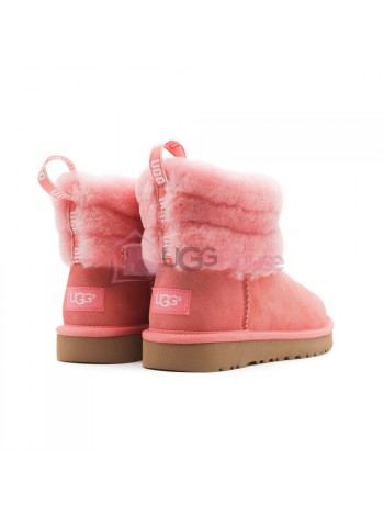 UGG Mini Fluff Quilted Boot - Lantana Розовые